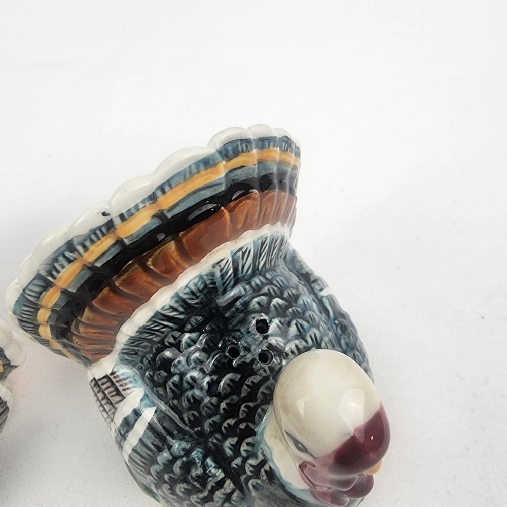 Bella Casa By Ganz Turkey Salt & Pepper Shakers Thanksgiving Fall Feast Goble - Picture 3 of 7